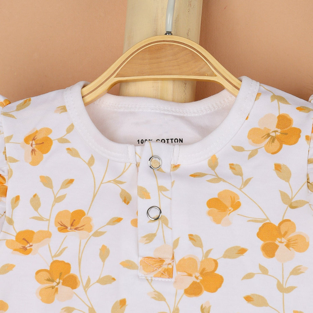 Baby Organic Cotton Onesie - Bloom