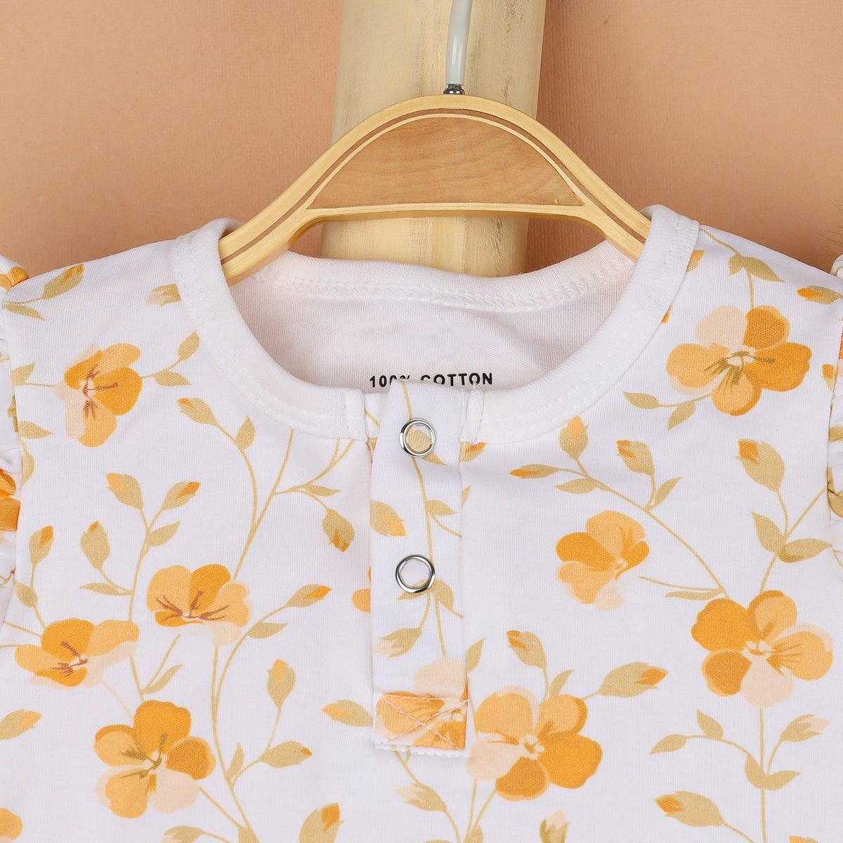 Baby Organic Cotton Onesie - Bloom