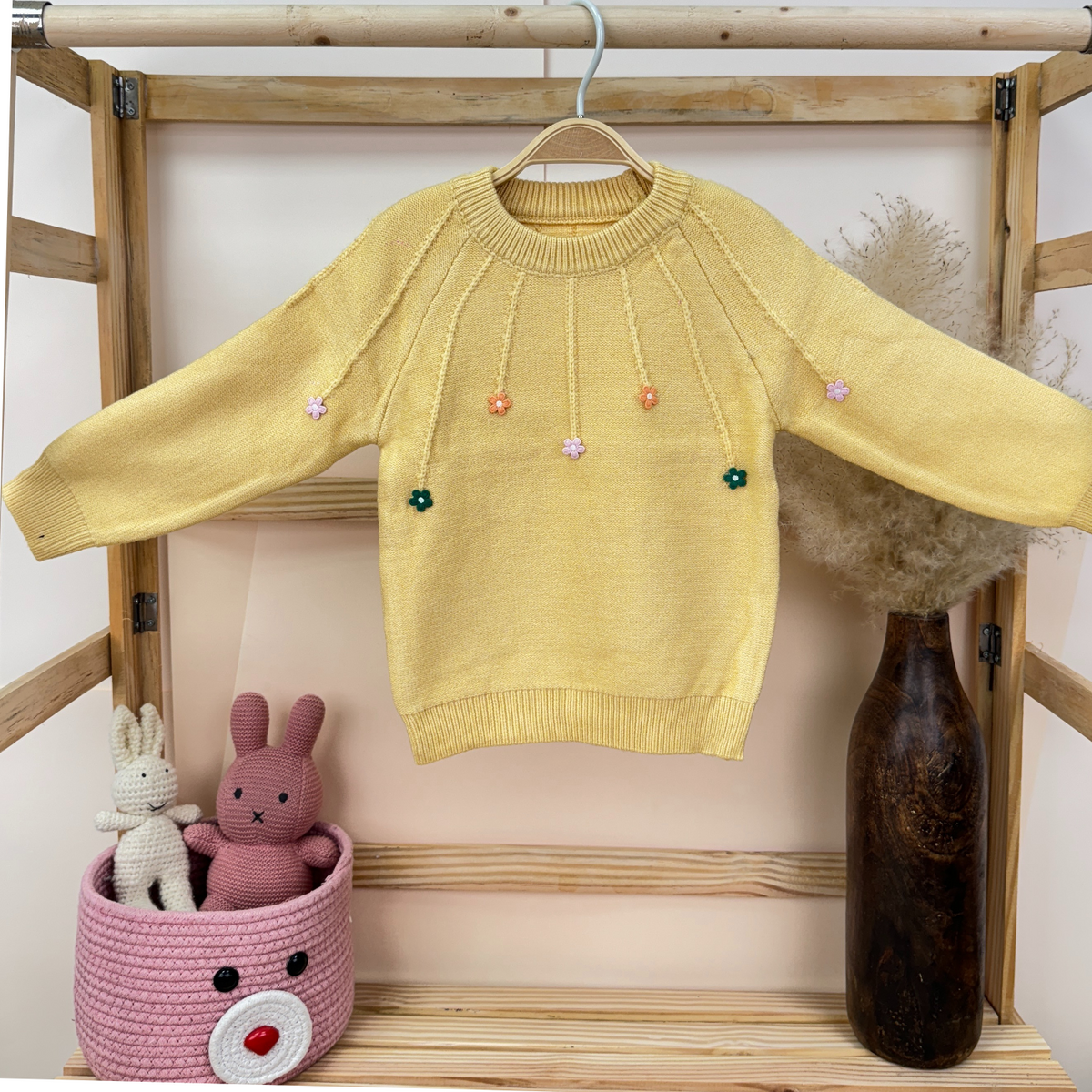 Winter Warm Woollen Full Sleeve Sweater For Baby - Pack of 1