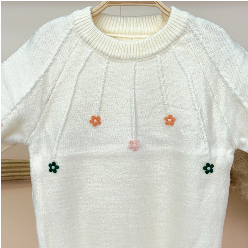 Winter Warm Woollen Full Sleeve Sweater For Baby - Pack of 1