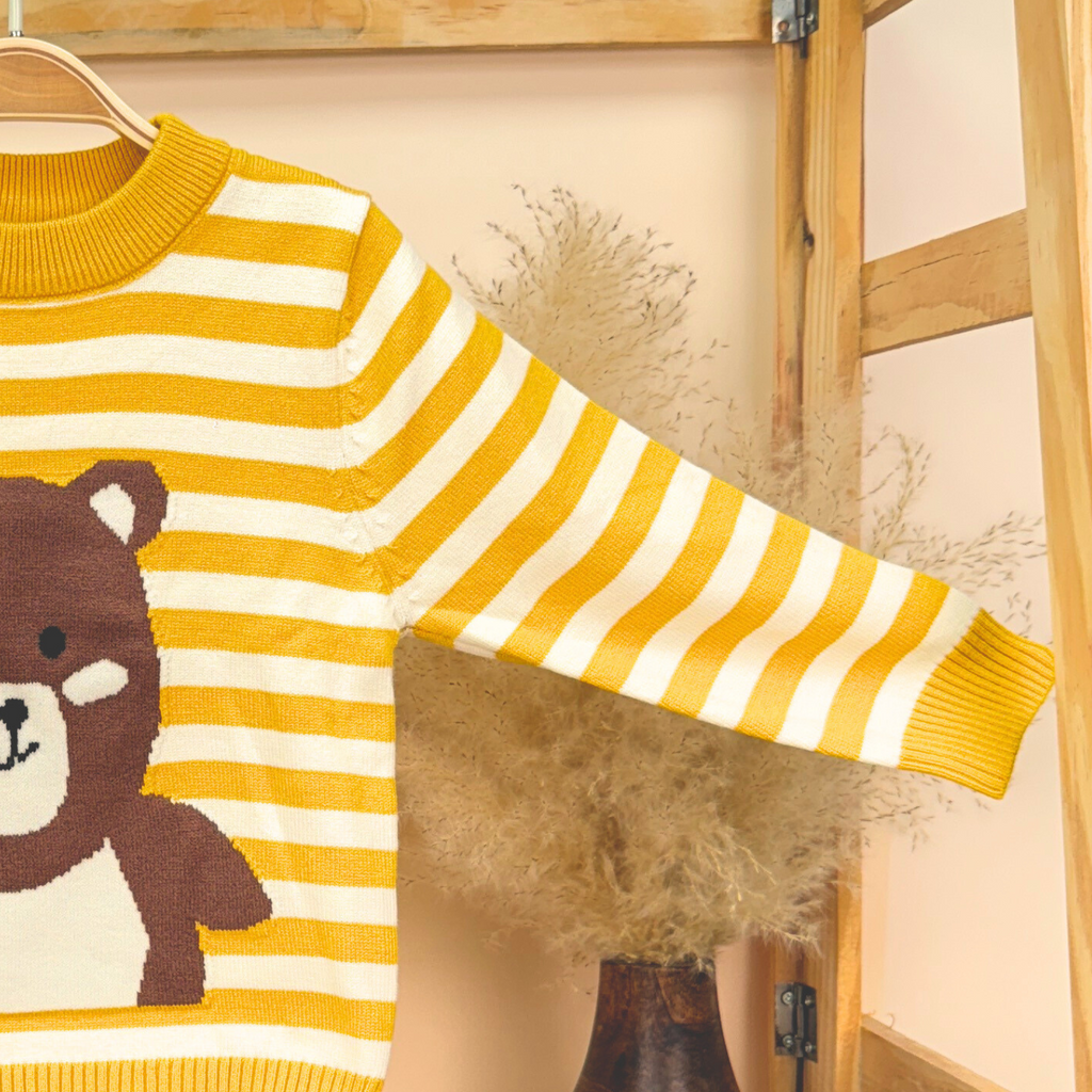 Winter Warm Woollen Full Sleeve Sweater For Baby - Pack of 1