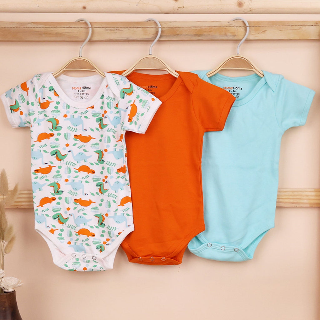 Baby Organic Cotton Onesie - Pack of 3