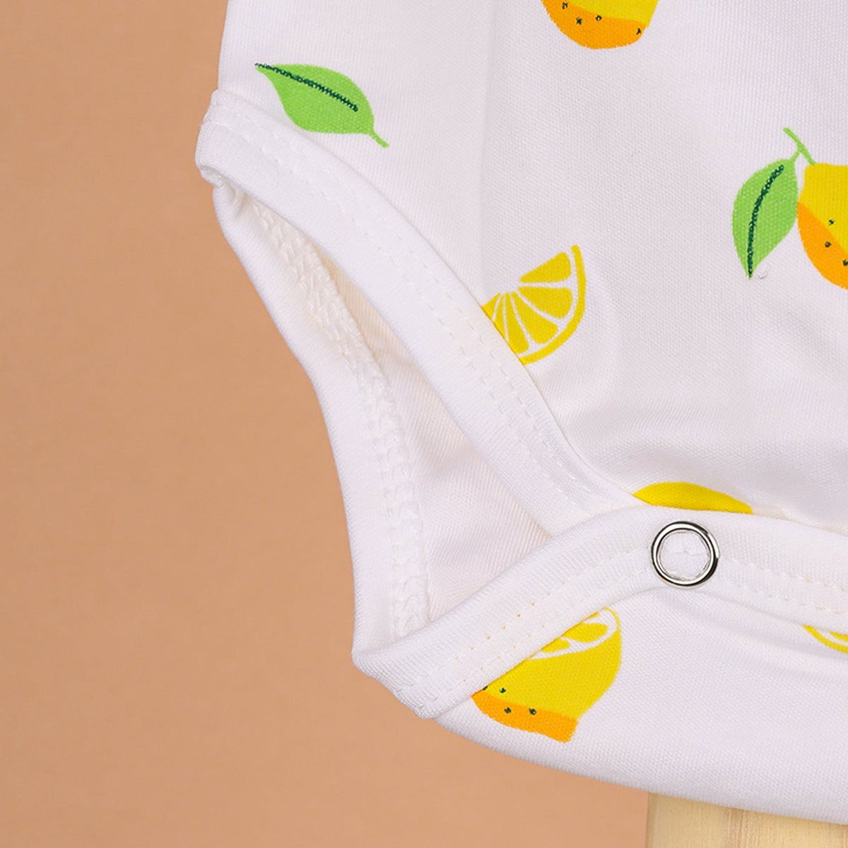 Baby Organic Cotton Onesie - Lemon - Pack of 1