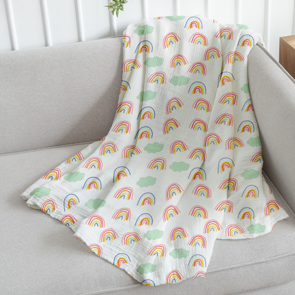 Muslin Swaddle and Napkin Combo - Pack of 5