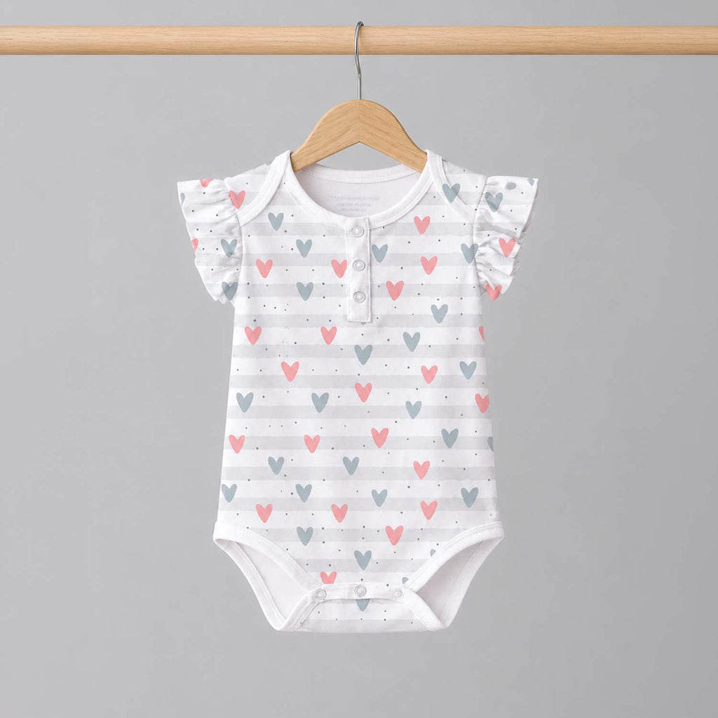 Baby Organic Cotton Onesie - Little Heart