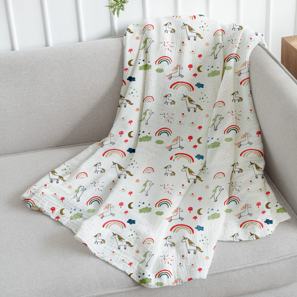 Muslin Swaddle and Napkin Combo - Pack of 5