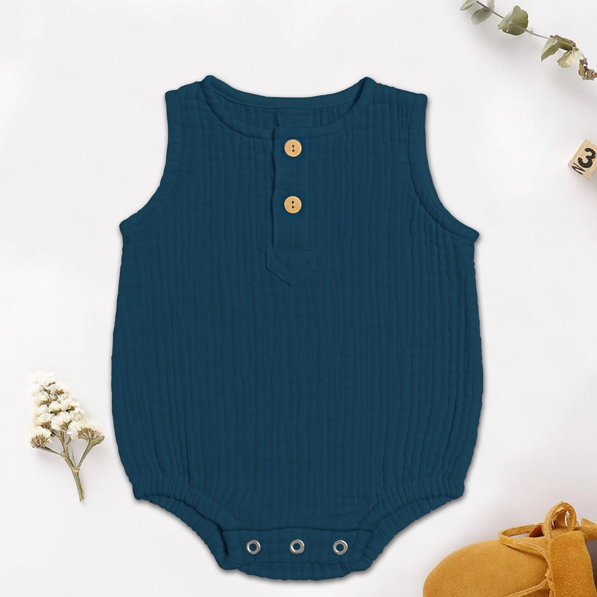 Baby Organic Cotton Onesie - Pack of 1