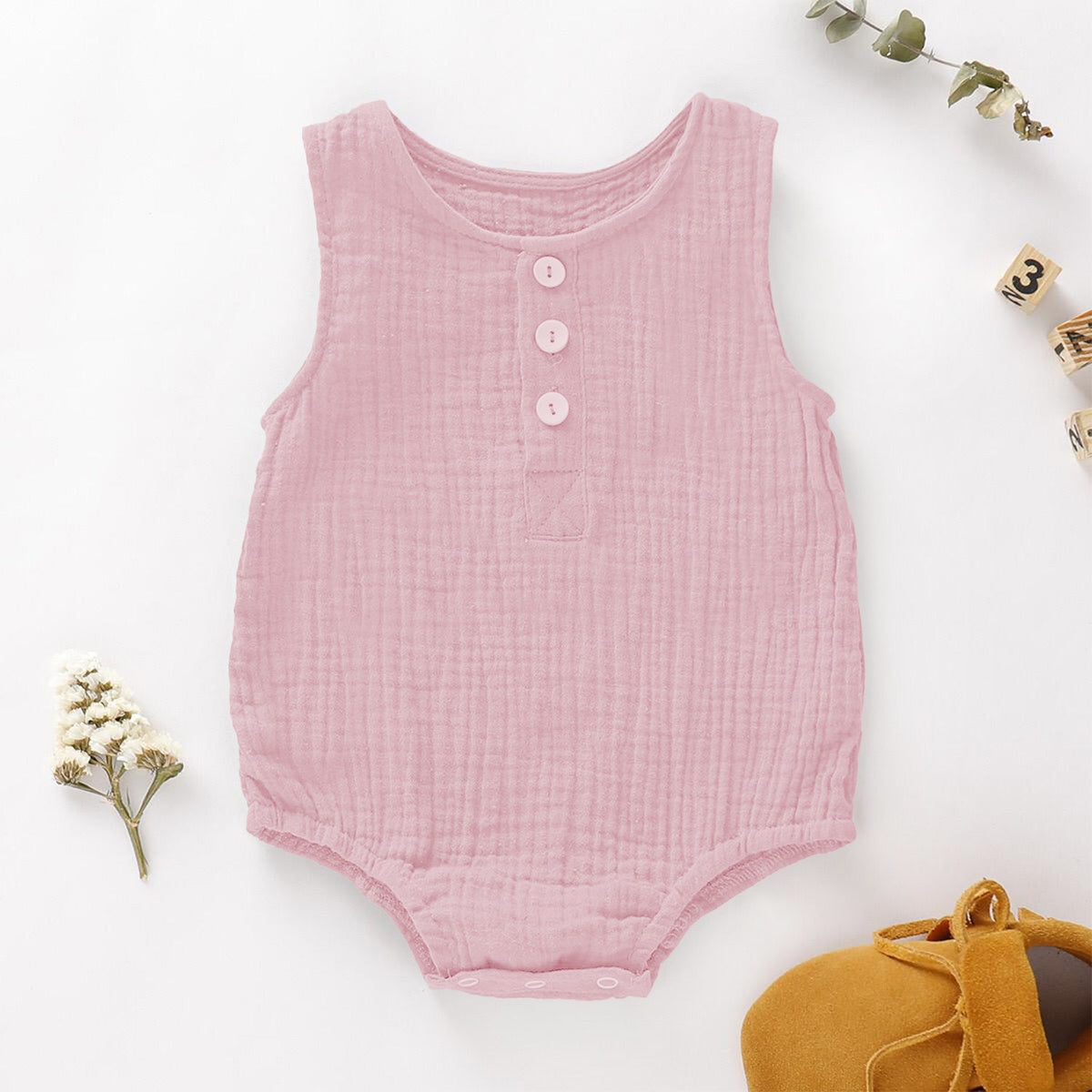 Baby Organic Cotton Onesie - Pack of 1