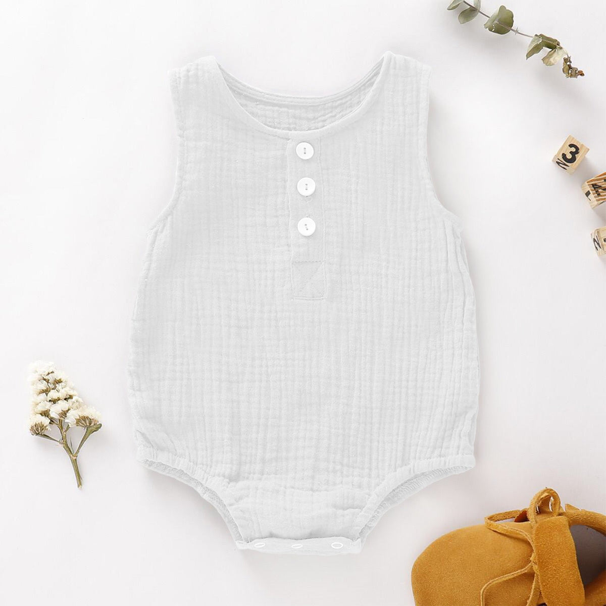 Baby Organic Cotton Onesie - Pack of 1