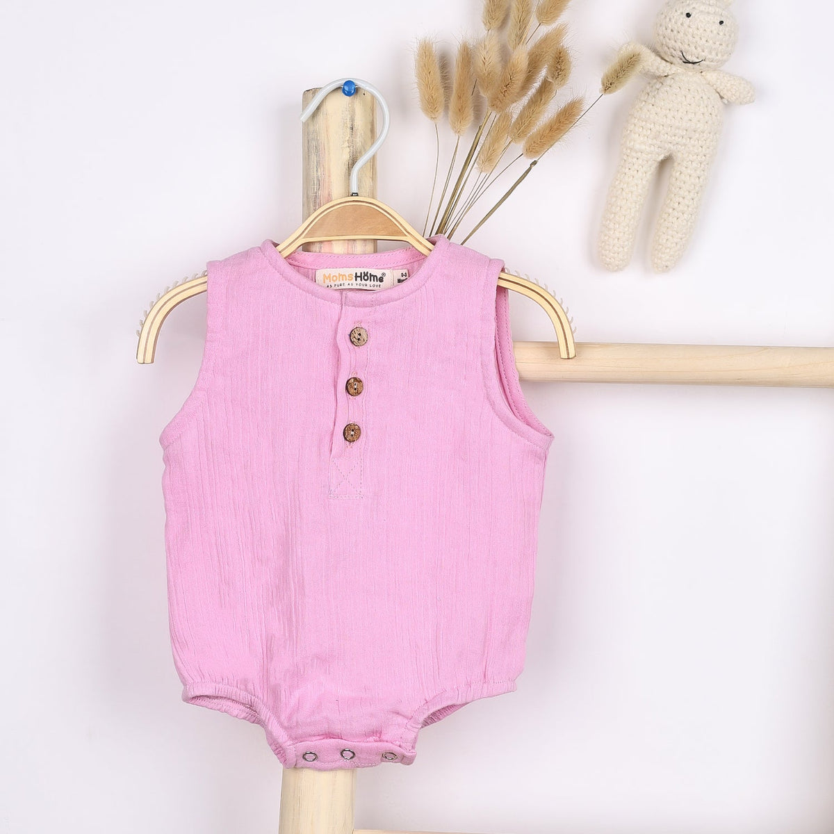 Baby Organic Cotton Onesie - Pack of 4