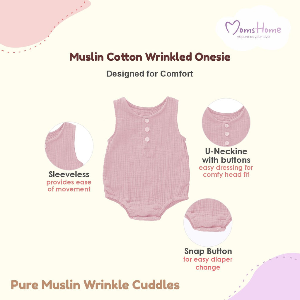 Baby Organic Cotton Onesie - Pack of 4