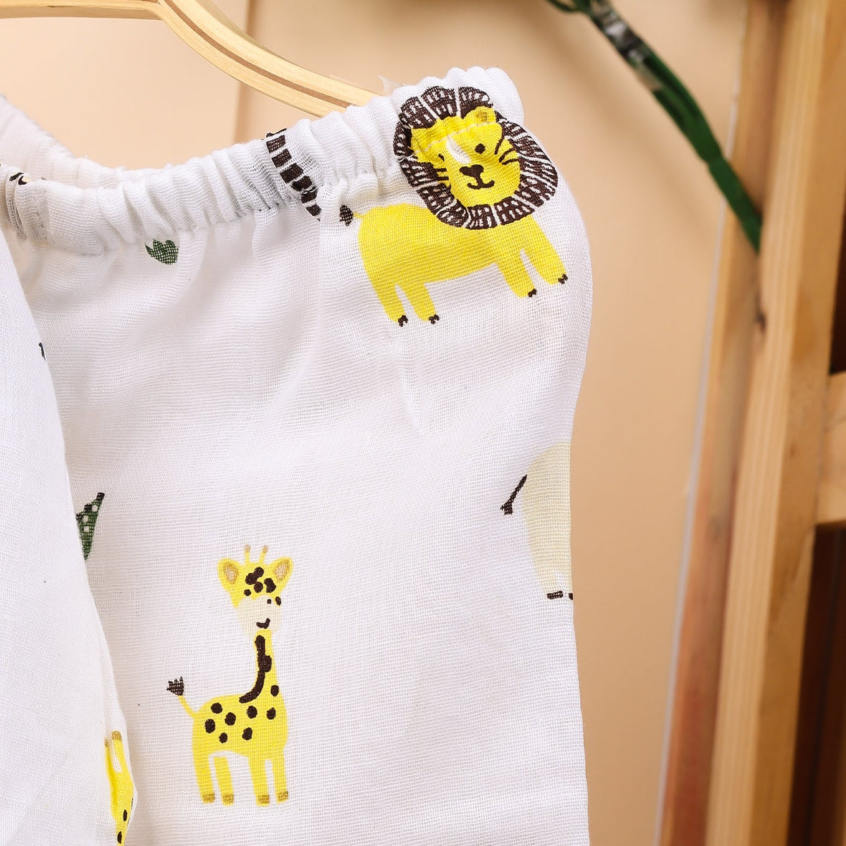 Baby Unisex Organic Cotton Muslin Pajama - Pack of 2