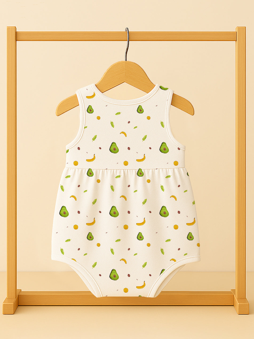 Girls Frock Style Onesie - Pack of 1