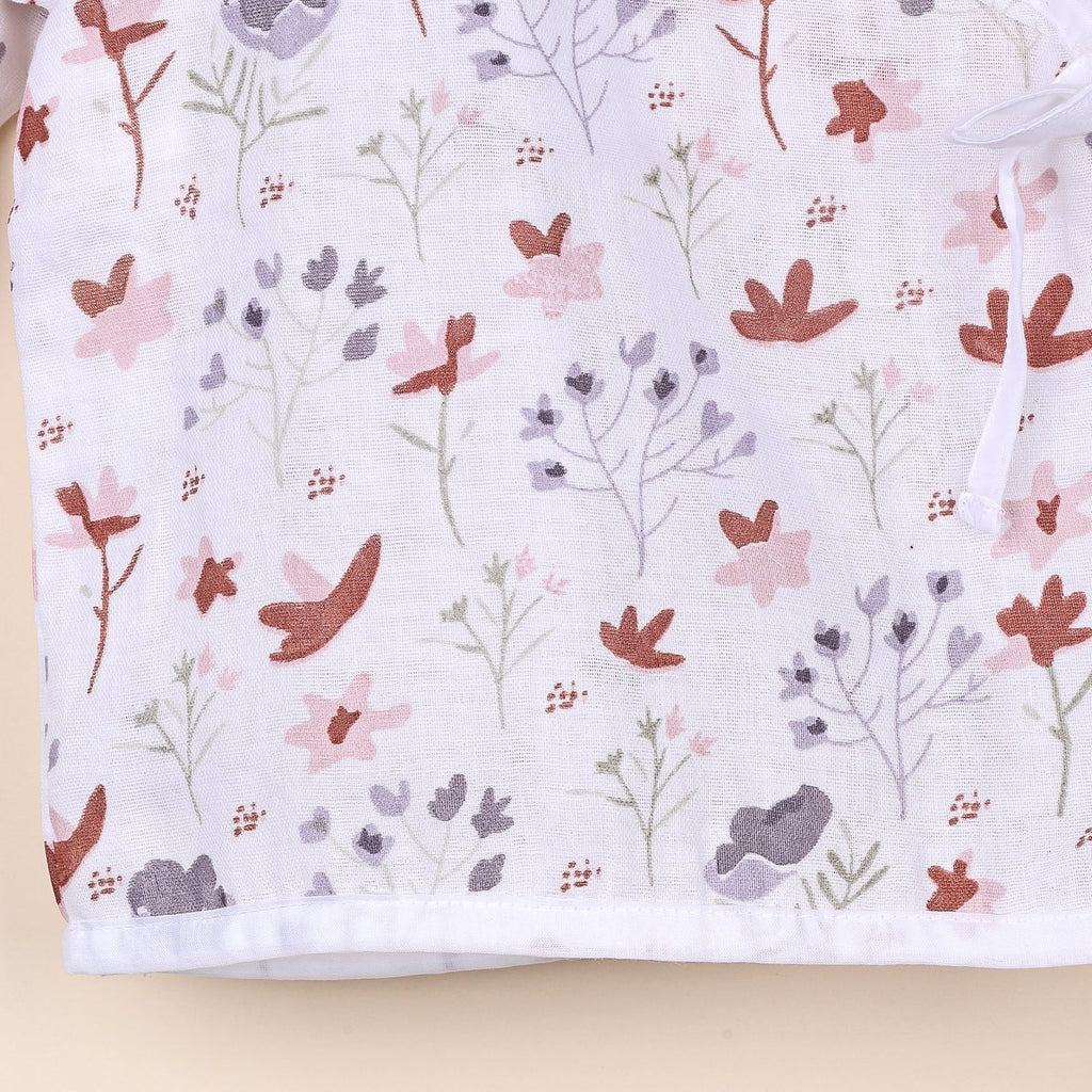 Kids Muslin Front Open Kimono - Pack of 2