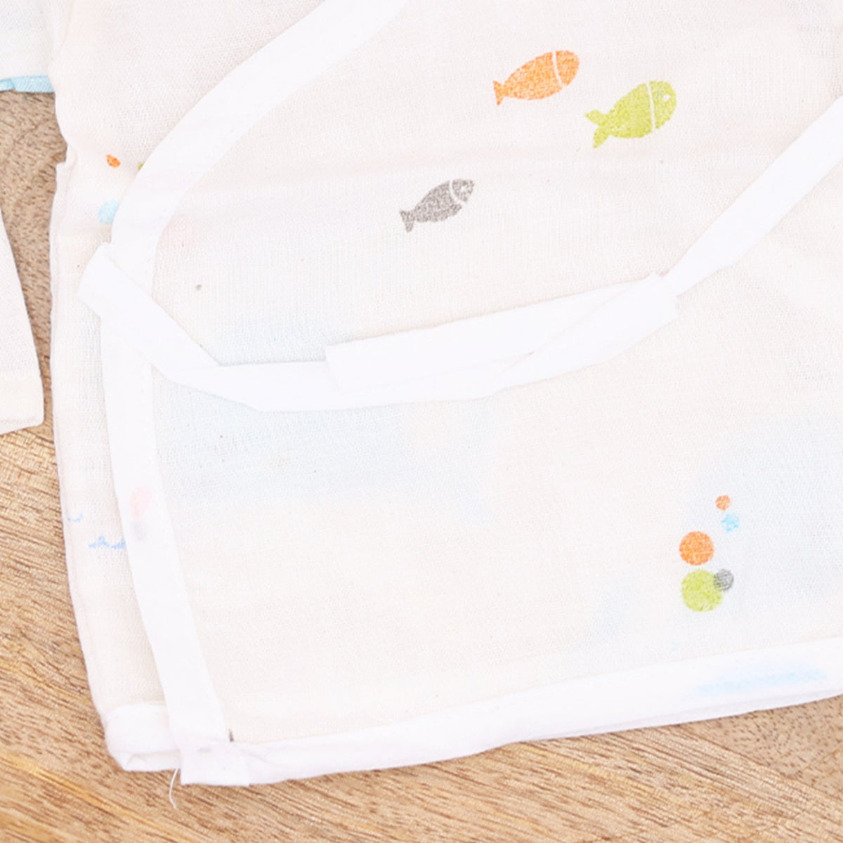 Kids Muslin Front Open Kimono