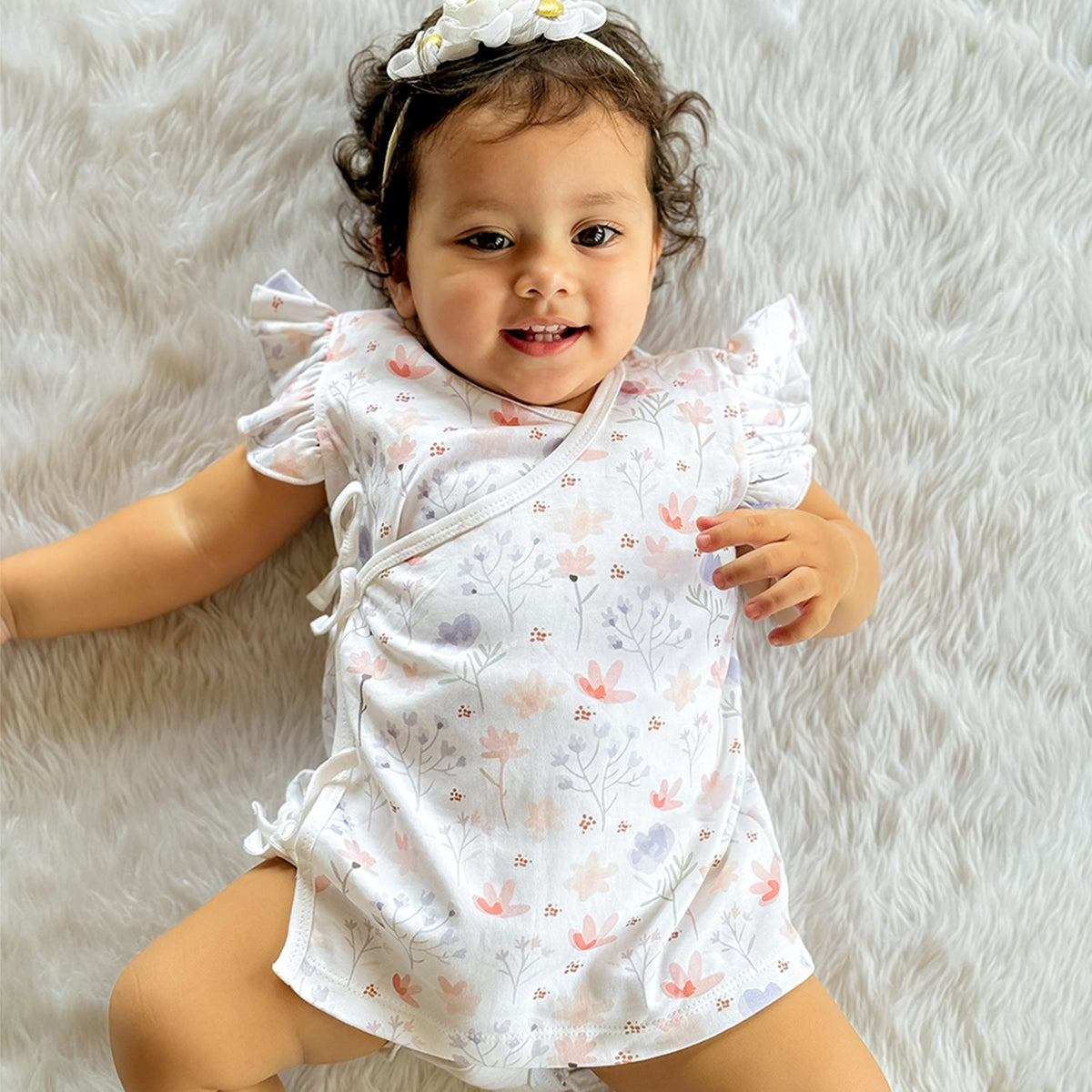 Kids Organic Cotton Front Open Kimono - Pack of 2