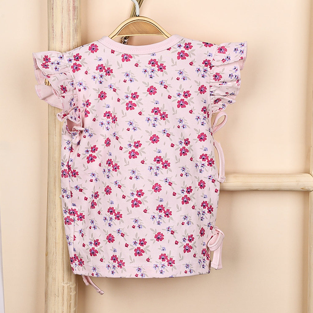 Kids Organic Cotton Front Open Kimono