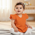 Kids Organic Cotton Front Open Kimono