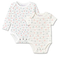 Organic Cotton Baby Full & Half Sleeve Onesie - Pack of 2