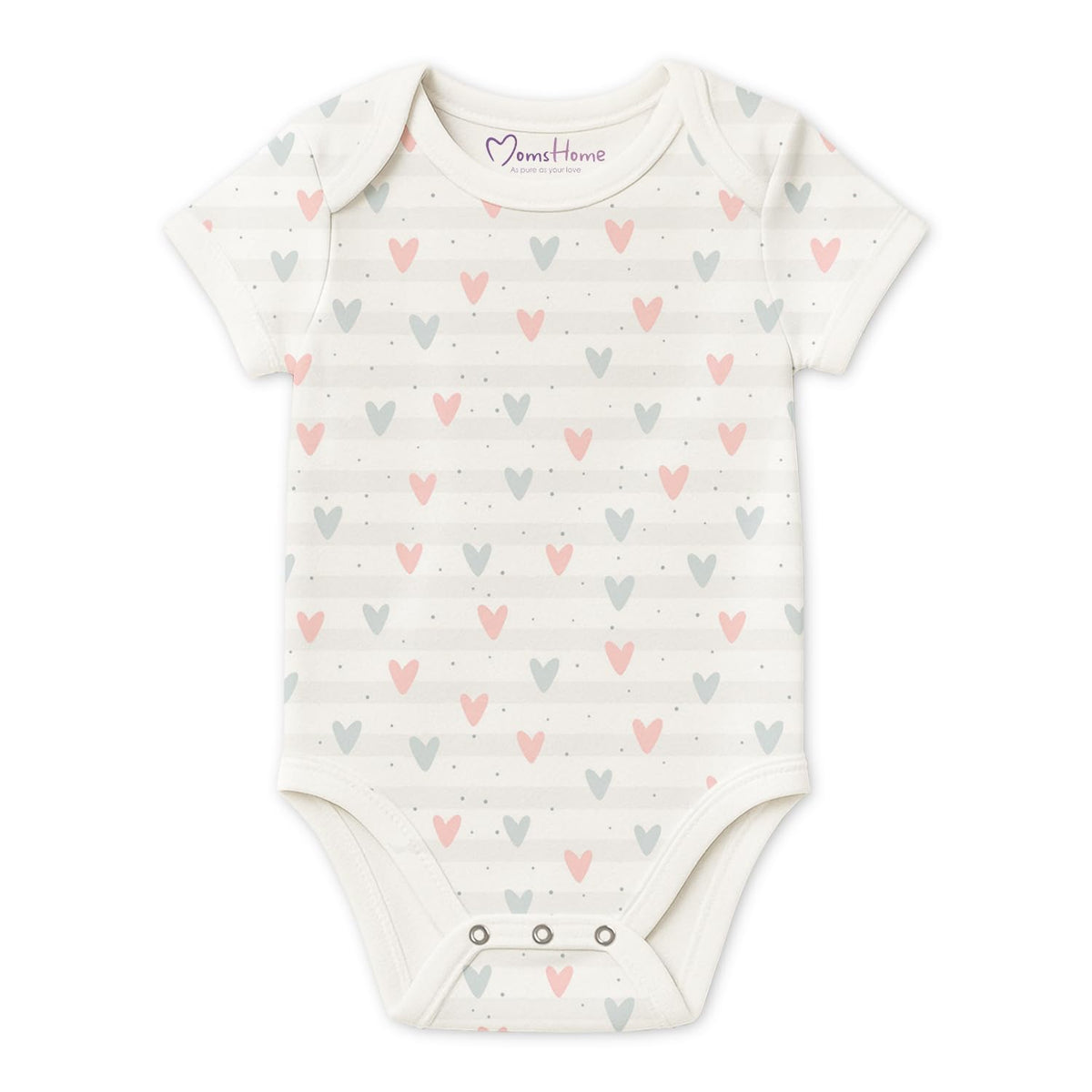 Organic Cotton Baby Full & Half Sleeve Onesie - Pack of 2
