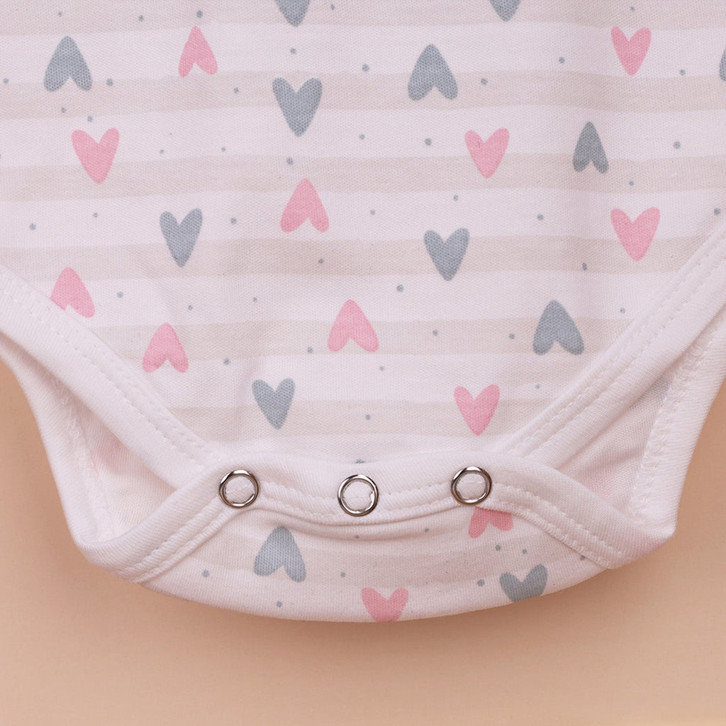 Organic Cotton Baby Full & Half Sleeve Onesie - Pack of 2