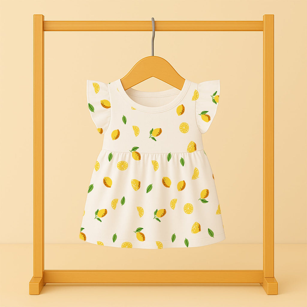 Organic Cotton Baby Girls Frock - Pack of 1