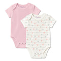 Organic Cotton Baby Half Sleeve Onesie - Pack of 2