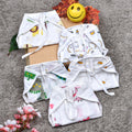 Organic Cotton Baby Muslin Nappies - Pack of 5