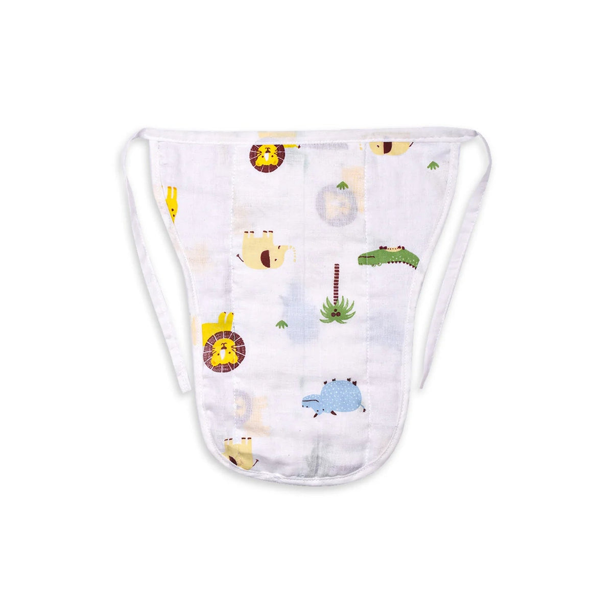 Organic Cotton Baby Muslin Nappies - Pack of 5