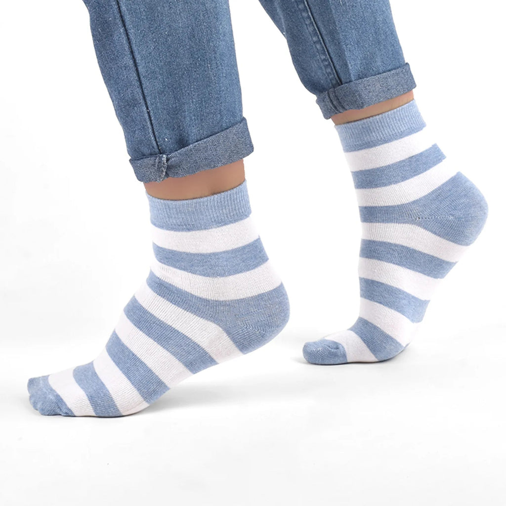 Organic Cotton Bamboo Socks for Kids - Pack of 6