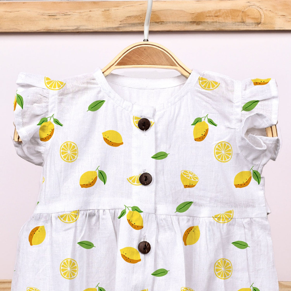 Organic Cotton Frock For Baby Girls - Pack of 1