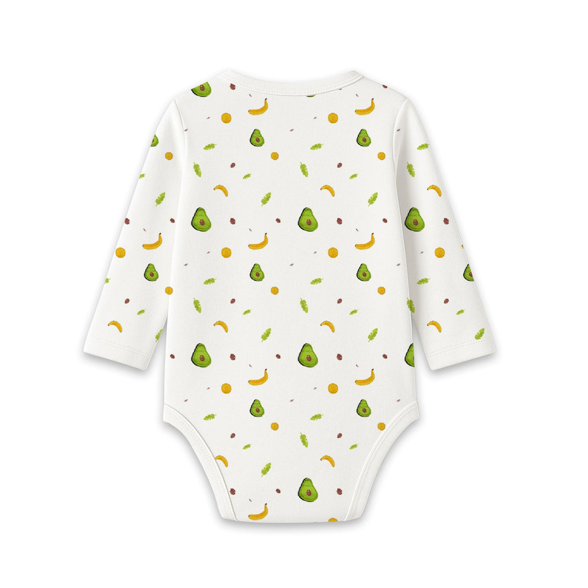 Organic Cotton Front Open Kimono Onesie For New Born Baby - Pack of 1