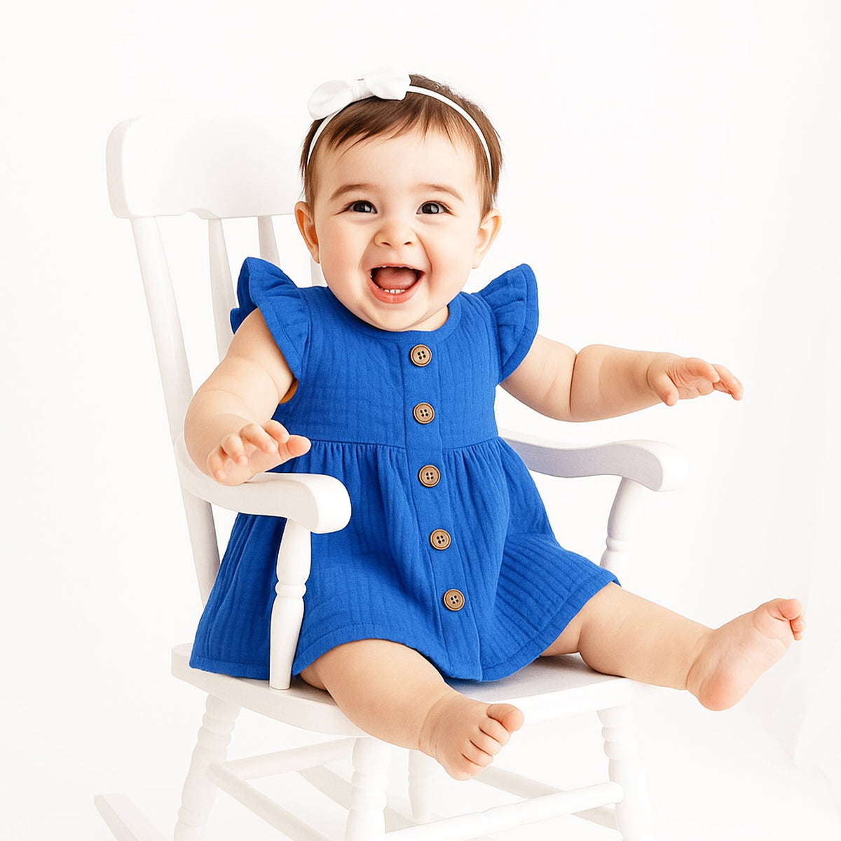 Organic Cotton Girls Frock - Pack of 1