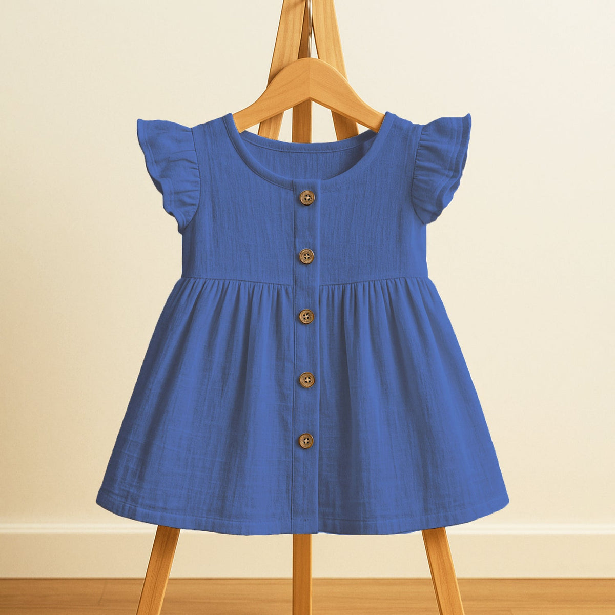 Organic Cotton Girls Frock - Pack of 1