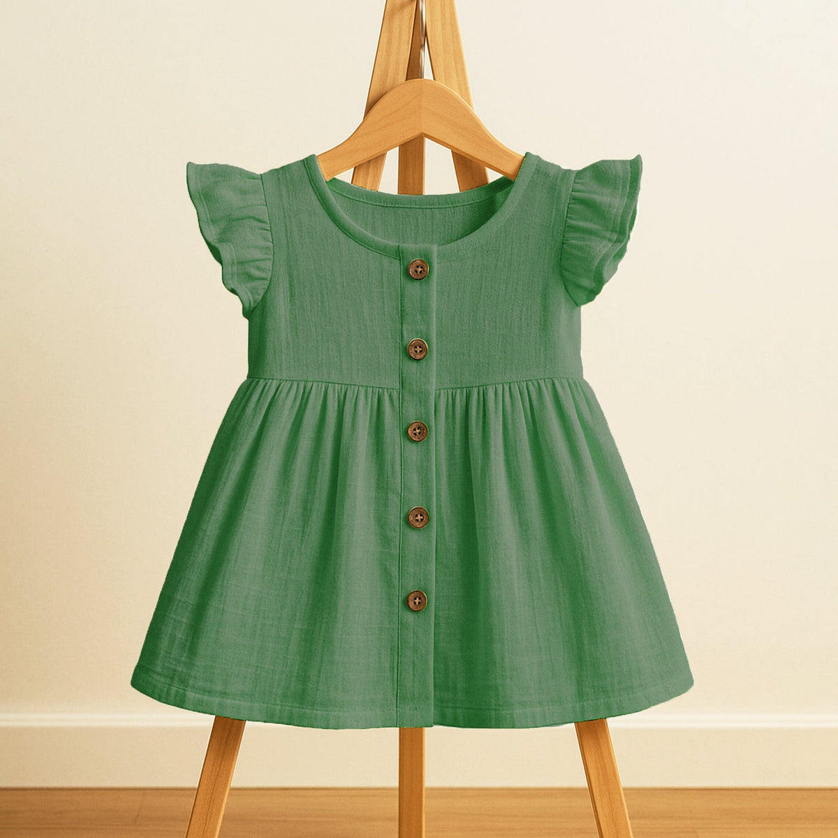 Organic Cotton Girls Frock - Pack of 1