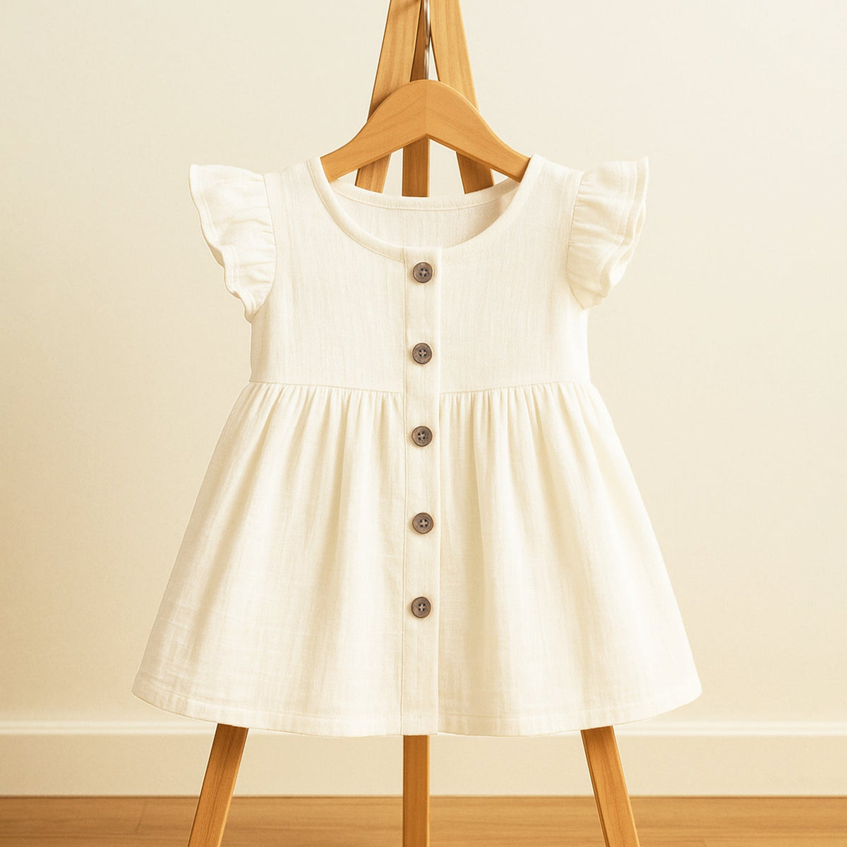 Organic Cotton Girls Frock - Pack of 1