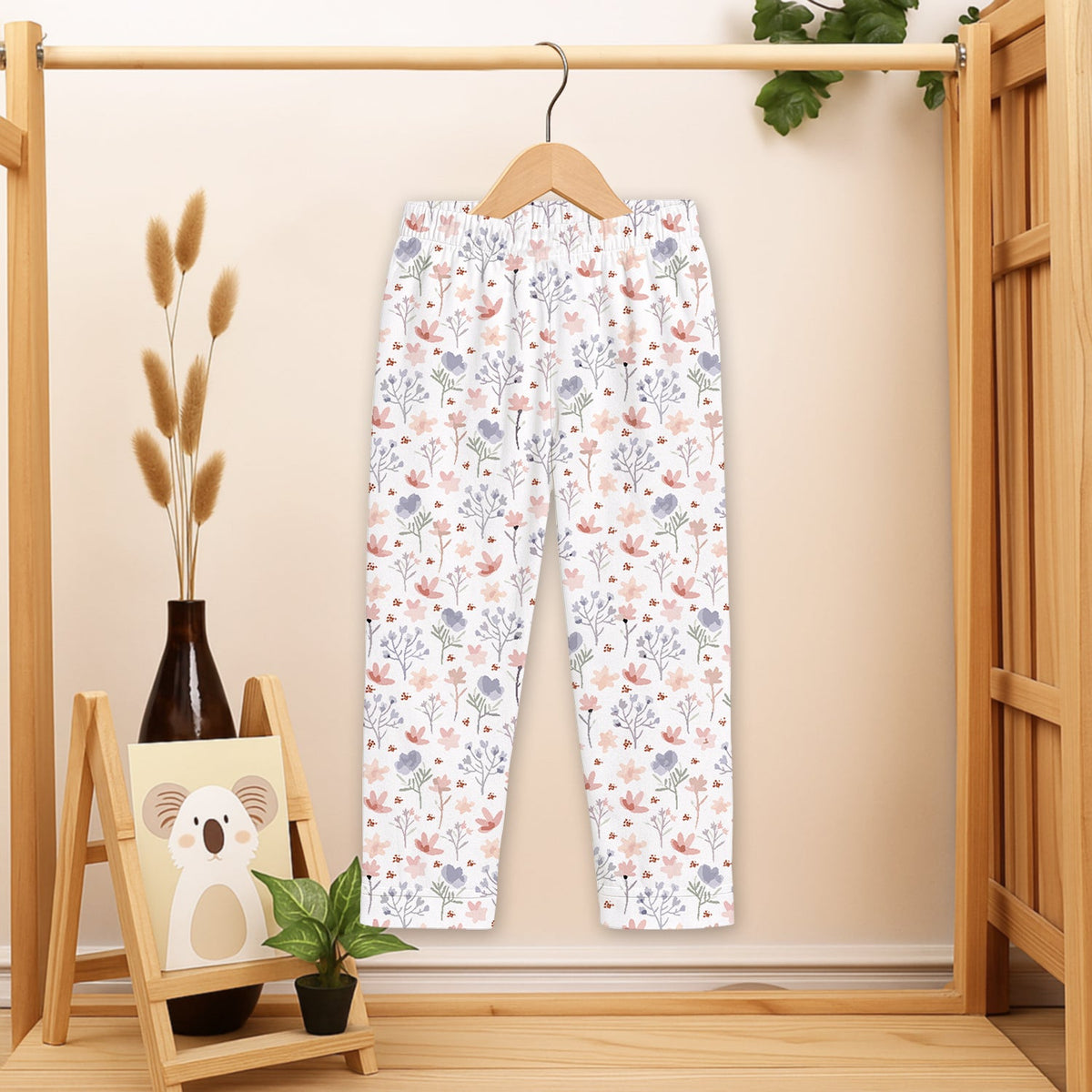 Organic Cotton Kids Night Suit - Blossom