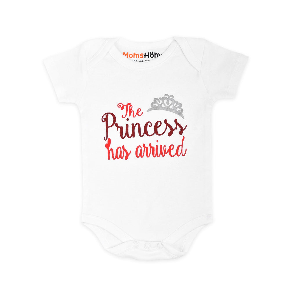 Organic Cotton New Born Baby Half Sleeves Bodysuit-Onesie - Pack of 1