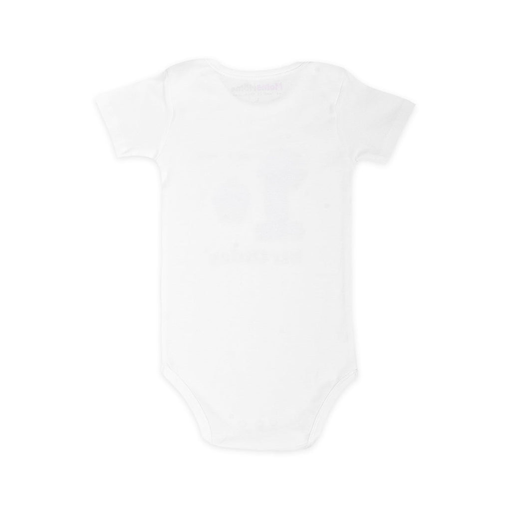 Organic Cotton New Born Baby Half Sleeves Bodysuit-Onesie - Pack of 1