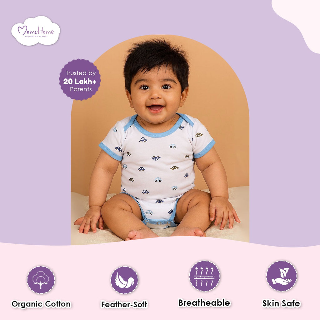 Organic Cotton New Born Baby Onesie - Pack of 1
