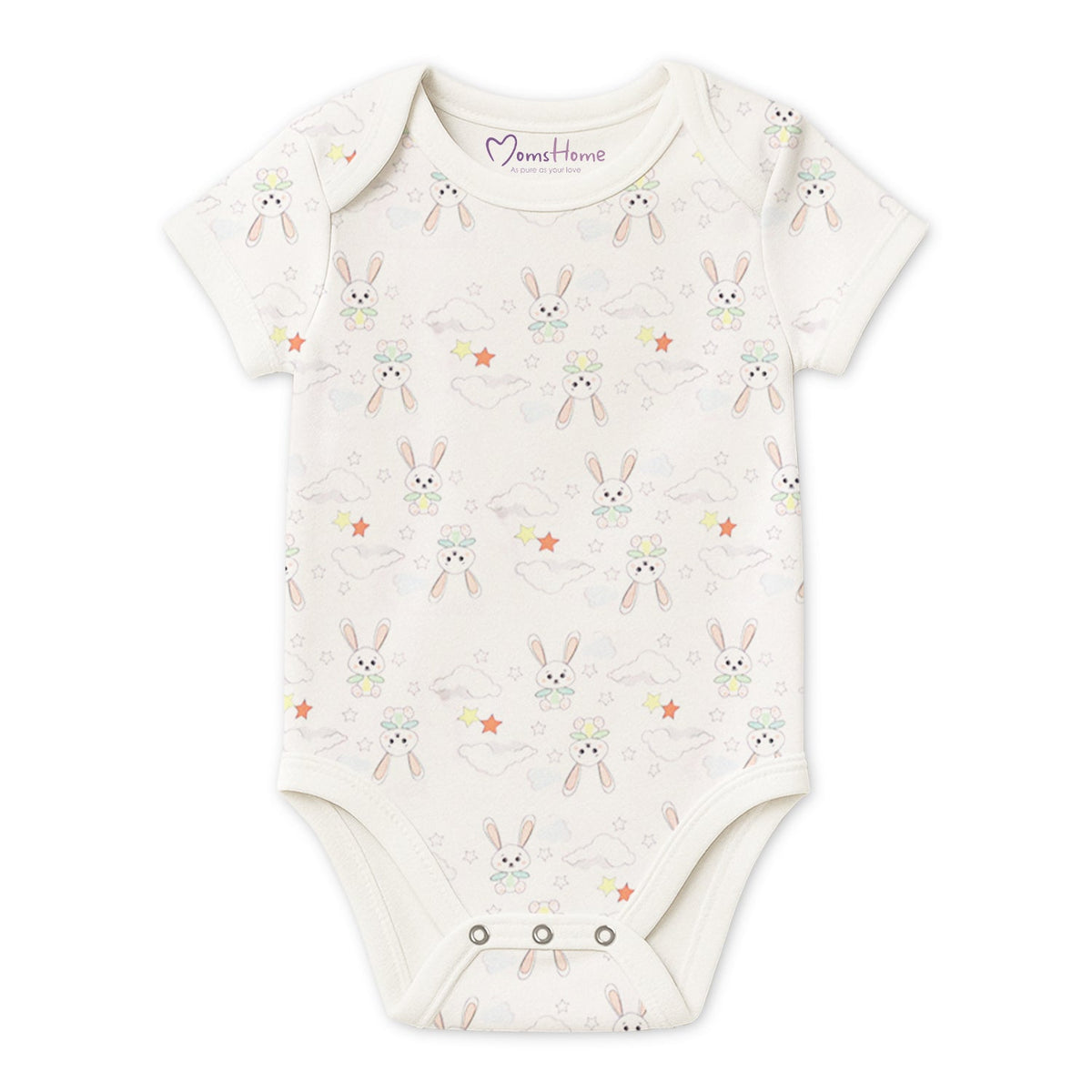 Organic Cotton New Born Baby Onesie - Pack of 1