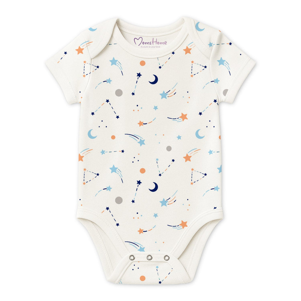 Organic Cotton New Born Baby Onesie - Pack of 1