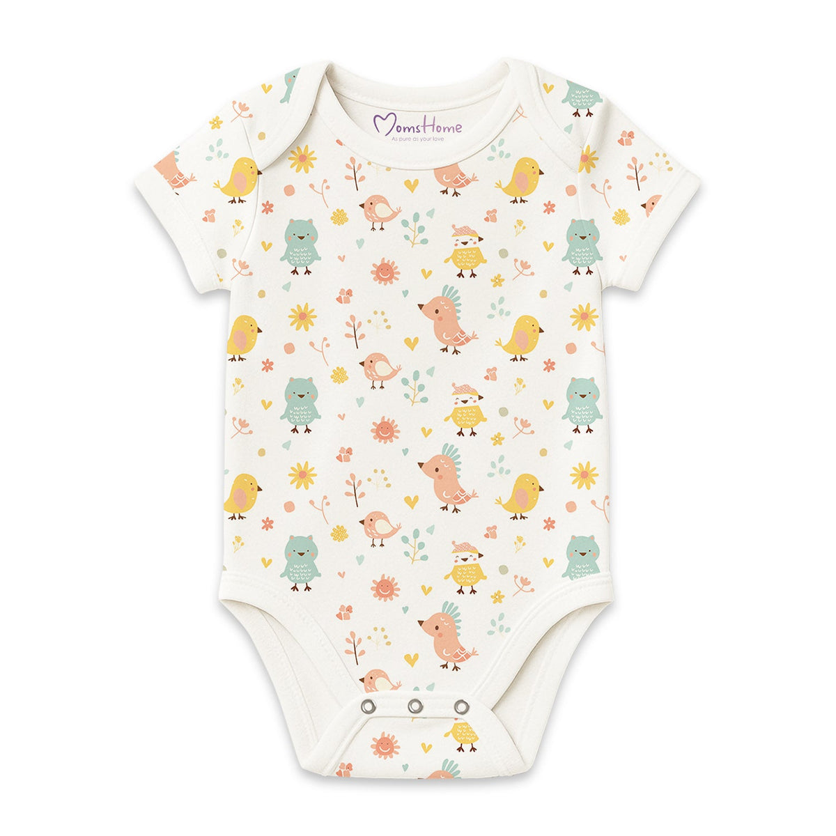 Organic Cotton New Born Baby Onesie - Pack of 1