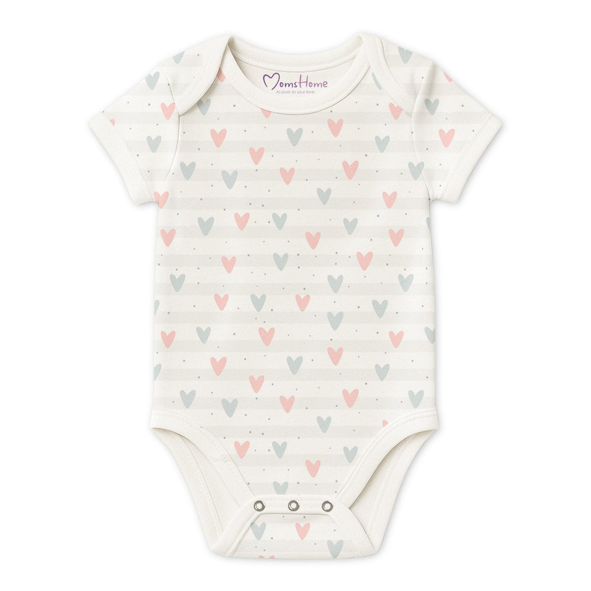 Organic Cotton New Born Baby Onesie - Pack of 3