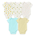 Organic Cotton New Born Baby Onesie - Pack of 5
