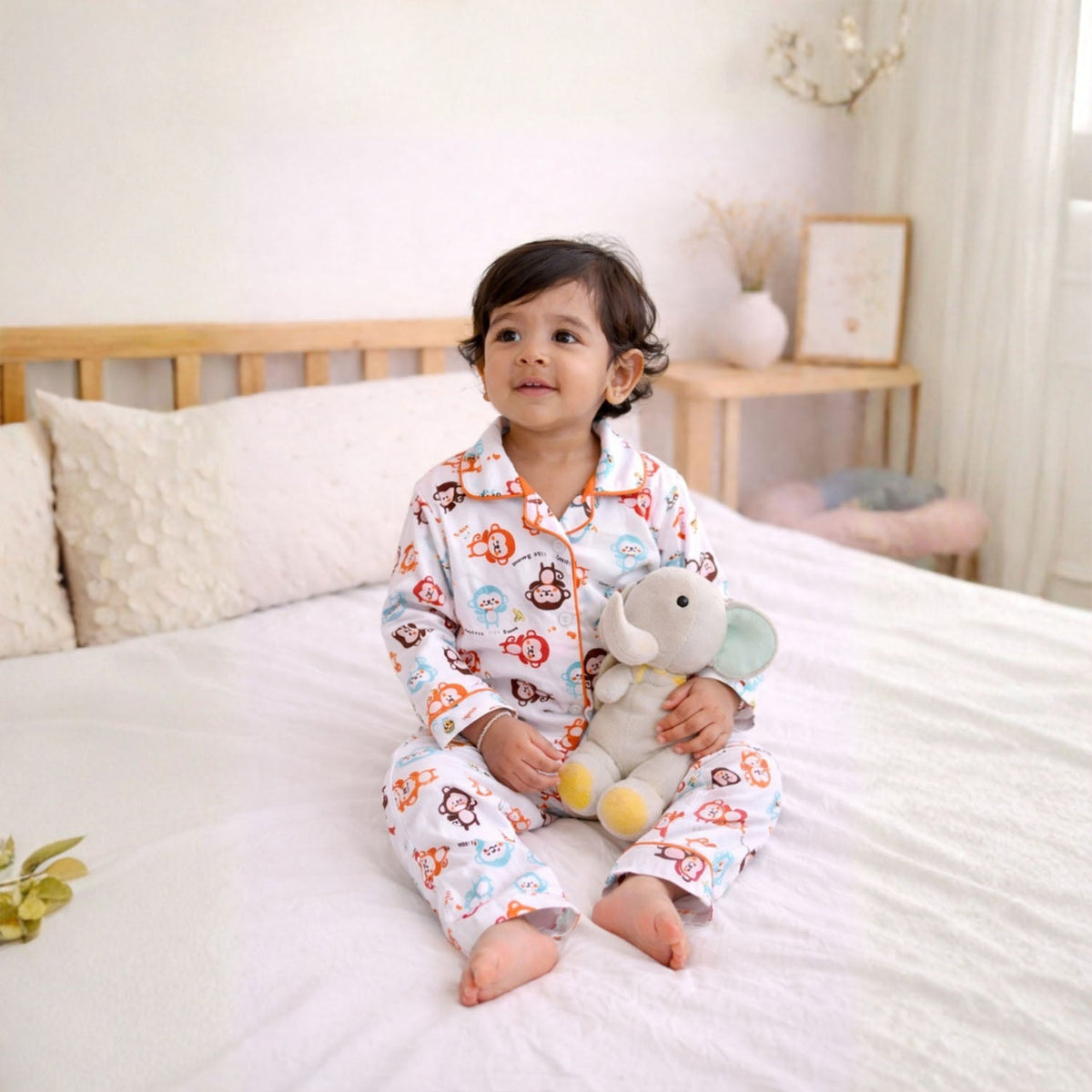 Organic Cotton Unisex Kids Pajama Set Combo