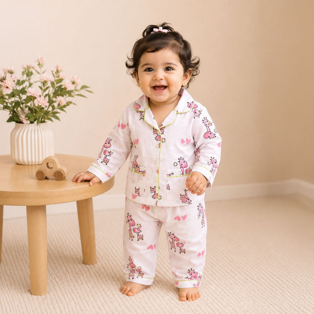 Organic Cotton Unisex Kids Pajama Set Combo