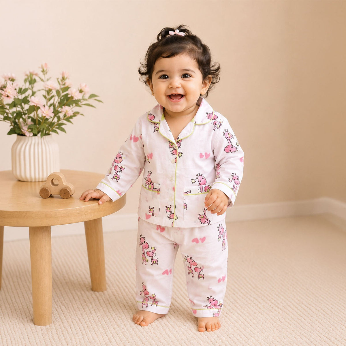 Organic Cotton Unisex Kids Pajama Set Combo