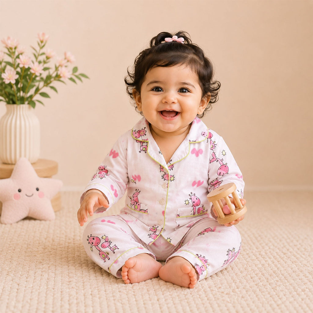 Organic Cotton Unisex Kids Pajama Set Combo