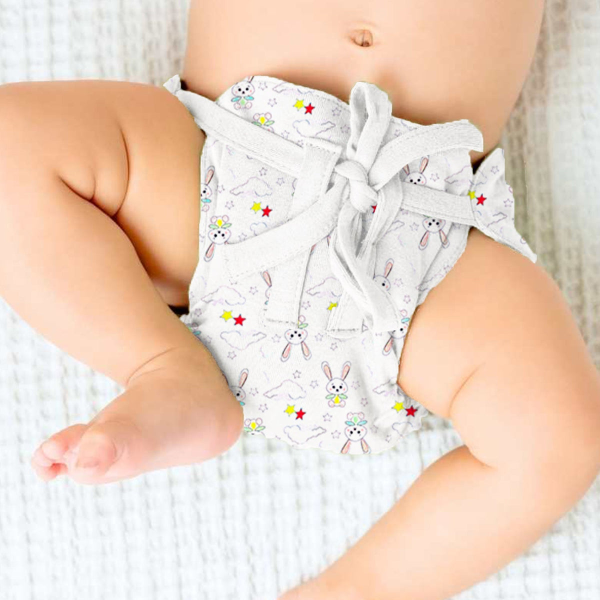 Printed Cushioned Nappies Combo - Pack of 3